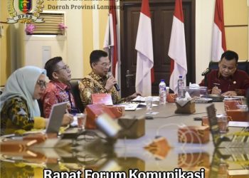 Ketua Komisi V DPRD Provinsi Lampung Hadiri Undangan Rapat Forum Komunikasi Provinsi Lampung