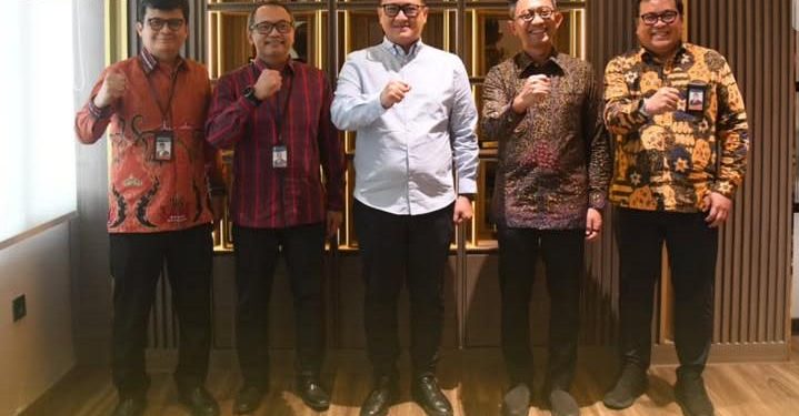 Ketua DPRD Provinsi Lampung Terima Audensi dan Permohonan Pamit Kepala Perwakilan Bank Indonesia