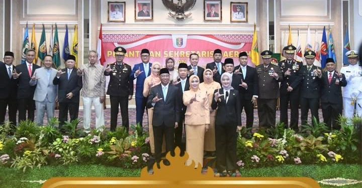 Ketua DPRD Provinsi Lampung Hadiri Acara Pelantikan Sekda