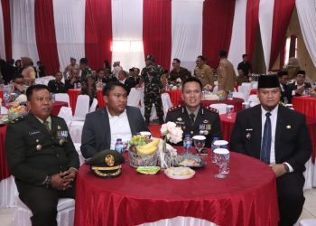 Sekda Banyuasin Ir Erwin Ibrahim ST MM, Ikuti Acara HUT Bhayangkara Ke-79