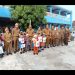 Upacara Bendera Dan Penyerahan Simbolis Seragam Sekolah Gratis Di SDN 135 Palembang ‎