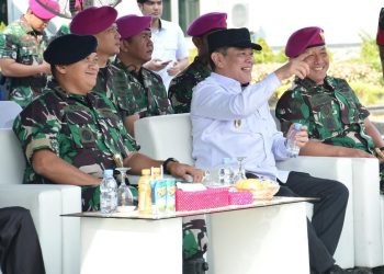 Upacara Penutupan Diksarmil Dan Manajerial SPPI Batch III Satdik II E Yonif 9 Marinir Tahun 2025