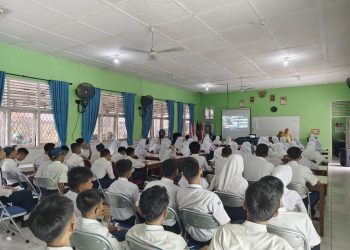 430 Siswa-siswi SMA Negeri 11 Kota Palembang Sambut MPLS Dengan Antusias