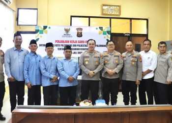 Baznas Kota Palembang Resmi Menjalin Kerja Sama Dengan Polrestabes Kota Palembang
