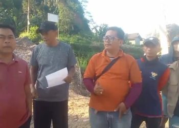 Masyarakat Desa Bunut Pesawaran Dukung Pembangunan Talud Sungai, Warga : Terimakasih Pak Gubernur