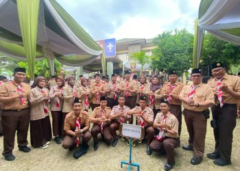 Pelantikan Pramuka, Plt. Camat Kertapati Bapak Rifandi Putra S.STP.,M.Si Sebagai Ka Mabiran Kecamatan Kertapati