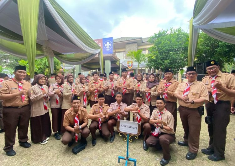 Pelantikan Pramuka, Plt. Camat Kertapati Bapak Rifandi Putra S.STP.,M.Si Sebagai Ka Mabiran Kecamatan Kertapati