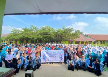 Sosialisasi Qris, Perlindungan Konsumen Dan Cinta Bangga Paham Rupiah Di SMPN 02 Tanjung Raja ‎