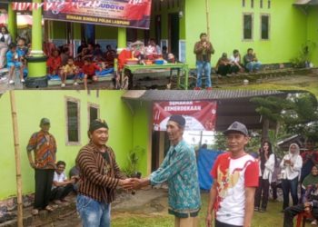 Kades Bali Agung Hadiri Pentas Seni Kuda Kepang Meriahkan HUT RI ke 80 di Dusun Pematang Buluh