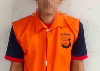 Tekab 308 Polsek Kalianda Tangkap Buron Pelaku Pembobolan Toko Eiger