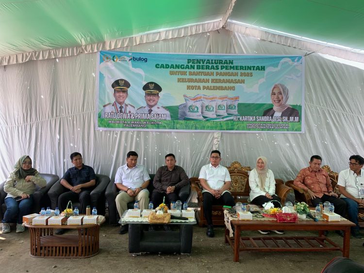 Penyaluran Cadangan Beras Pemerintah Untuk Bantuan Pangan 2025 Di Kecamatan Kertapati