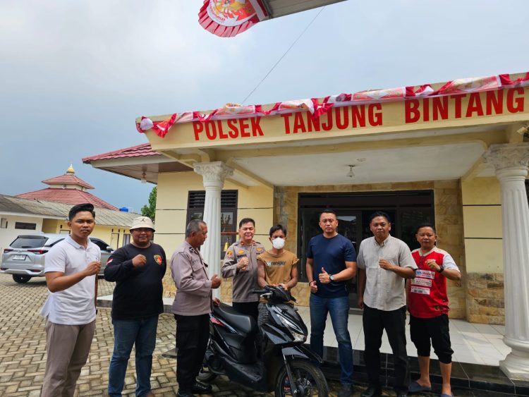 Tekab 308 Polsek Tanjung Bintang Tangkap Pelaku Curas Sepeda Motor di Merak