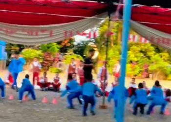 HUT RI Ke-80, SDN 41 Palembang Ucapkan Selamat Ulang Tahun Republik Indonesia