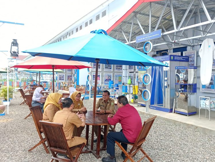 SMK Negeri 8 Palembang Perkuat Identitas sebagai Pusat Keunggulan dengan Perpustakaan Luar Ruangan Berkonsep Edukasi dan Pelestarian Budaya