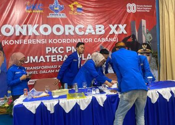 Kegiatan Pelaksanaan KONKOORCAB XX PKC PMI Sumatera Selatan Di Lahat Tertunda