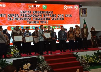 Pembukaan Rapat Koordinasi Unit Kerja Pengadaan Barang/Jasa Se-Provinsi Sumatera Selatan Tahun 2025