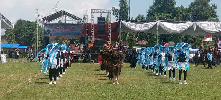 Dusun Purworejo RW 007 Meriahkan HUT RI ke-80 di Acara Carnaval Desa Bumidaya