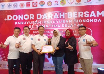 Donor Darah Bersama Paguyuban Tionghoa Se-Sumsel