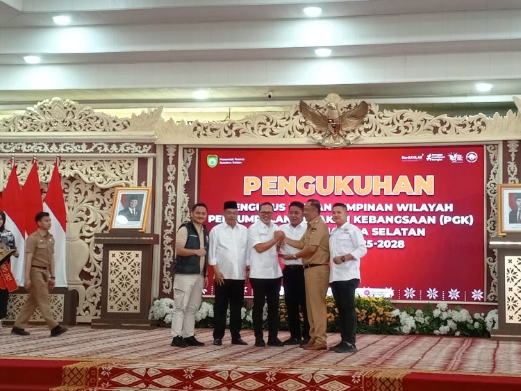 Pelantikan Pengurus PGK Sumsel, Gubernur Tekankan Peran Intelektual Pemuda