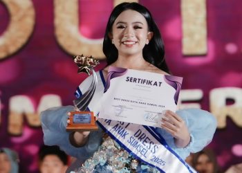 Gadis Cantik Dan Pintar, Jessica Beatricia Valerie Dinobatkan Sebagai Duta Anak Sumsel 2025