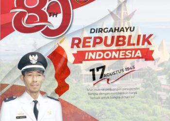 Pemerintah Desa Sukajaya Lempasing, Mengucapkan Dirgahayu Republik Indonesia Ke-80