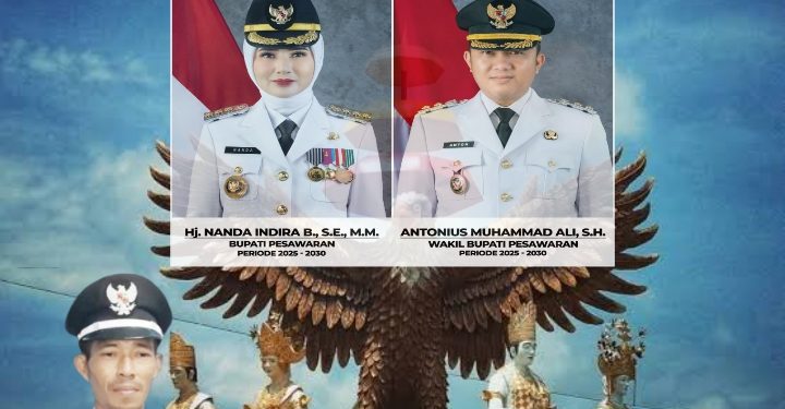 Pemerintah Desa Sukajaya Lempasing Mengucapkan, Selamat Atas di Lantiknya Bupati dan Wakil Bupati Pesawaran Periode 2025-2030