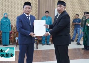 M.Andi Purwanto Resmi di Lantik Bupati Pringsewu Jadi Sekretaris Daerah,