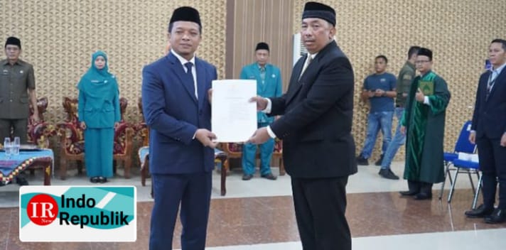 M.Andi Purwanto Resmi di Lantik Bupati Pringsewu Jadi Sekretaris Daerah,