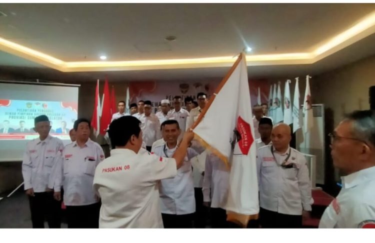 Pelantikan Pengurus DPD Pasukan 08 Sumsel Periode 2025-2030