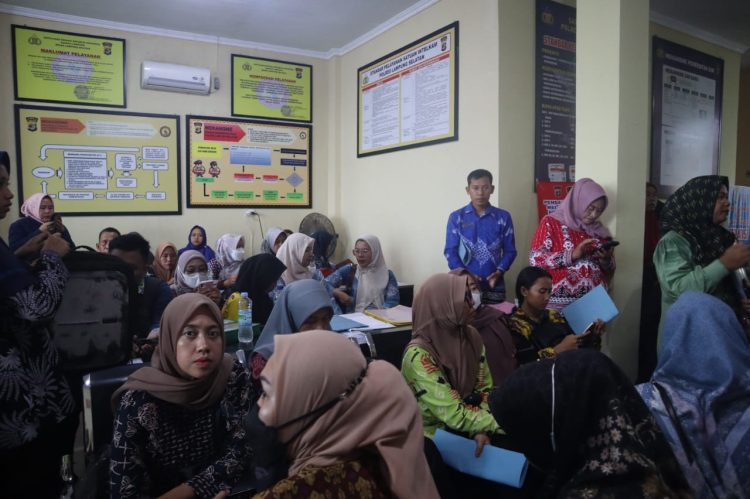 Polres Lampung Selatan Buka Layanan SKCK Di Polres, Polsek Natar, Tanjung Bintang, Kalianda Pada Sabtu dan minggu, Fasilitasi Peserta P3K.