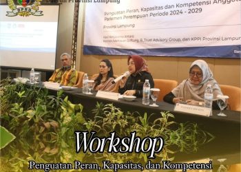 Wakil Ketua Komisi I DPRD Provinsi Lampung, Hadiri Workshop