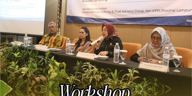 Wakil Ketua Komisi I DPRD Provinsi Lampung, Hadiri Workshop