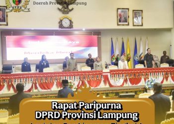 DPRD Lampung Gelar Paripurna, Jawaban Gubernur terhadap Pemandangan Umum Fraksi-fraksi