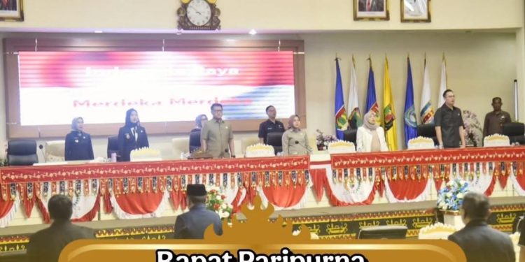 DPRD Lampung Gelar Paripurna, Jawaban Gubernur terhadap Pemandangan Umum Fraksi-fraksi