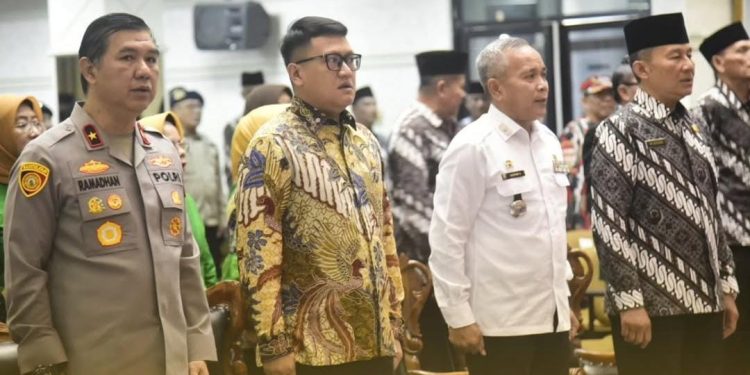 Ketua DPRD Provinsi Lampung Hadiri Hut PP Polri