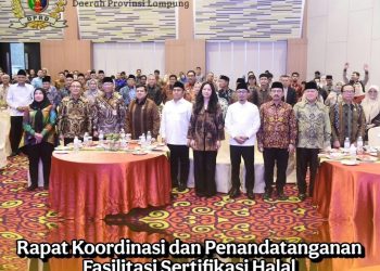 Ketua DPRD Provinsi Lampung Hadiri Acara Rapat Kordinasi Penguatan Sinergi Pemberantasan Korupsi