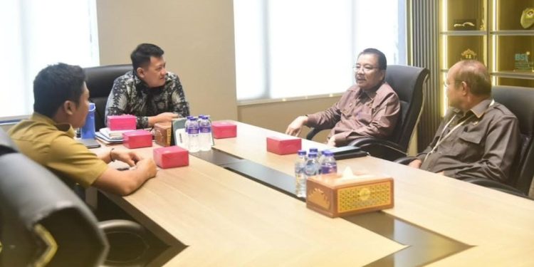 Ketua DPRD Provinsi Lampung Tetima Kunjungan Kepala Pengadilan Tinggi Tanjung Karang