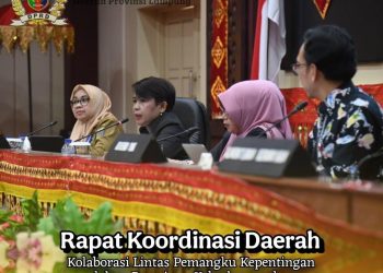 Anggota DPRD Provinsi Lampung Komisi V Jadi Narasumber Dalam Acara Rapat Koordinasi Daerah