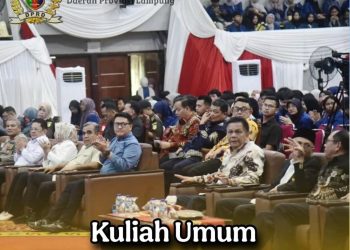 Ketua DPRD Provinsi Lampung Hadiri Kuliah Umum