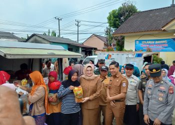 Peresmian Pasar Murah Di Kecamatan Talang Kelapa Oleh Wabup Banyuasin