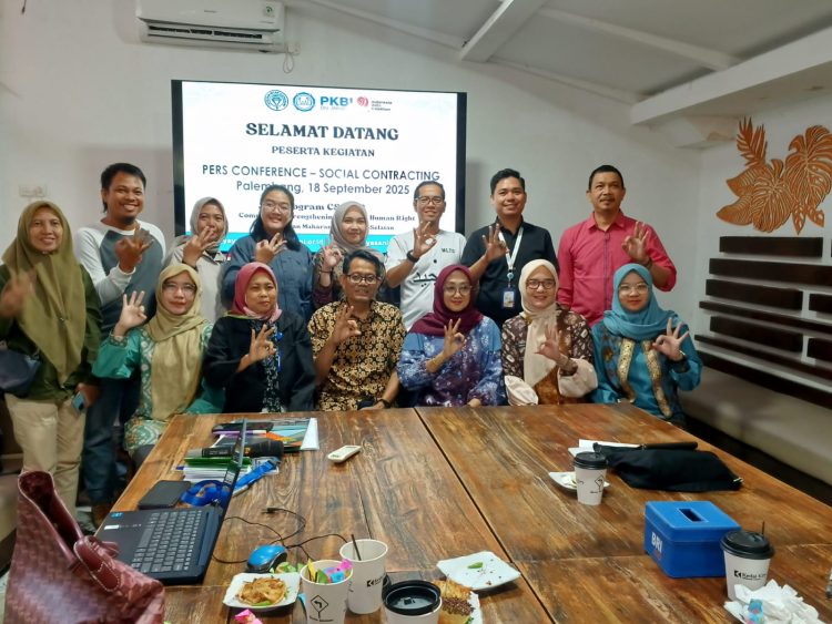 Pemerintah Kota Palembang Dan OMS Perkuat Kolaborasi Melalui Skema Kontrak Sosial Untuk Penanggulangan TB-HW ‎