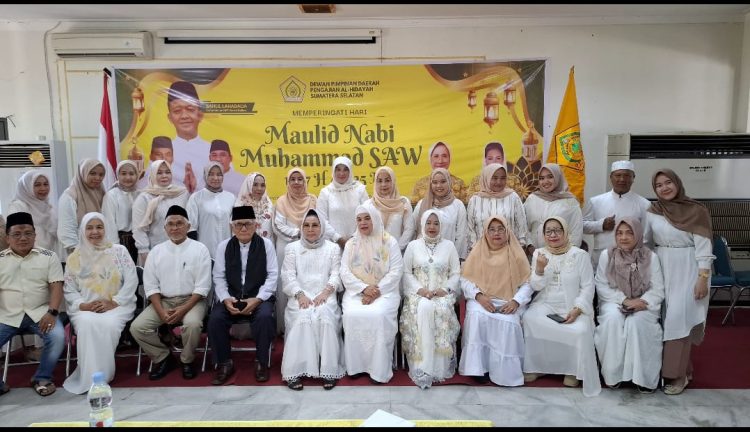DPD Pekat IB Palembang Hadiri Peringatan Maulid Nabi Muhammad SAW Di Partai Golkar Provinsi Sumsel