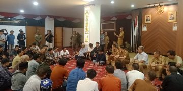 Soal OTT Dua Ketua LSM, Gabungan Ormas Gelar Audiensi bersama Sekda Lampung