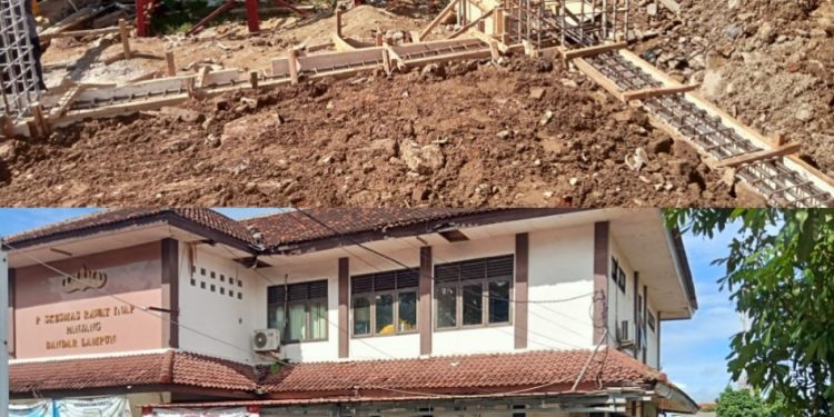 Proyek Rawat Inap Puskesmas Panjang Tanpa Papan Informasi, Pekerjaan Diduga Asal Jadi Pemborong Kangkangi Perpres Nomor 16 Tahun 2018