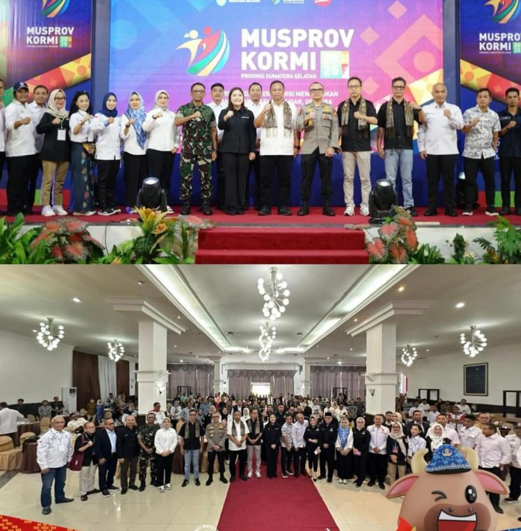 Pembukaan Musyawarah Provinsi KORMI Provinsi Sumsel Tahun 2025