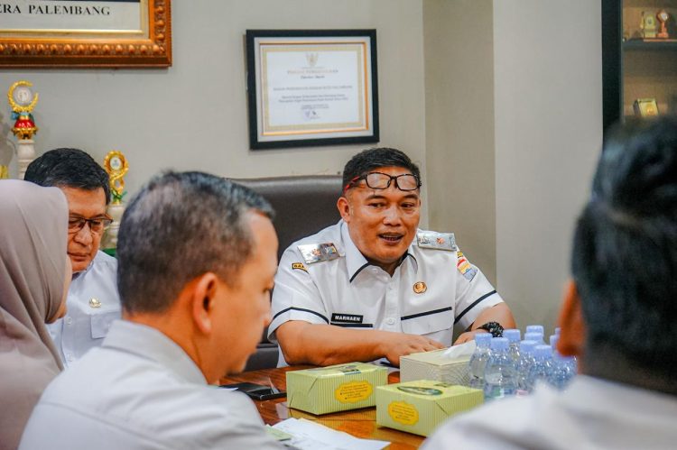 Kunjungan Kerja Wakil Bupati OKU Beserta Jajaran Bapenda Kabupaten OKU Ke Bapenda Kota Palembang