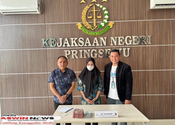 Penyidik Kejari Pringsewu Kembali Terima Titipan Pengembalian Kerugian Keuangan Negara Dugaan Korupsi Bimtek Aparatur Desa Tahun 2024 — Total Titipan Kini Setara dengan Nilai Kerugian Negara