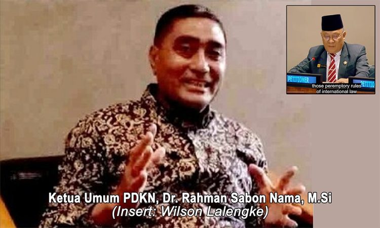 Ketua Umum PDKN Apresiasi Pidato Wilson Lalengke di PBB Serukan Keadilan dari Nusantara