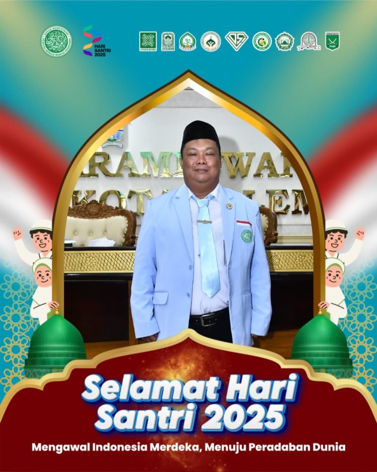 Ketua DPD BKPRMI Kota Palembang Dalam Rangka Hari Santri Nasional 2025