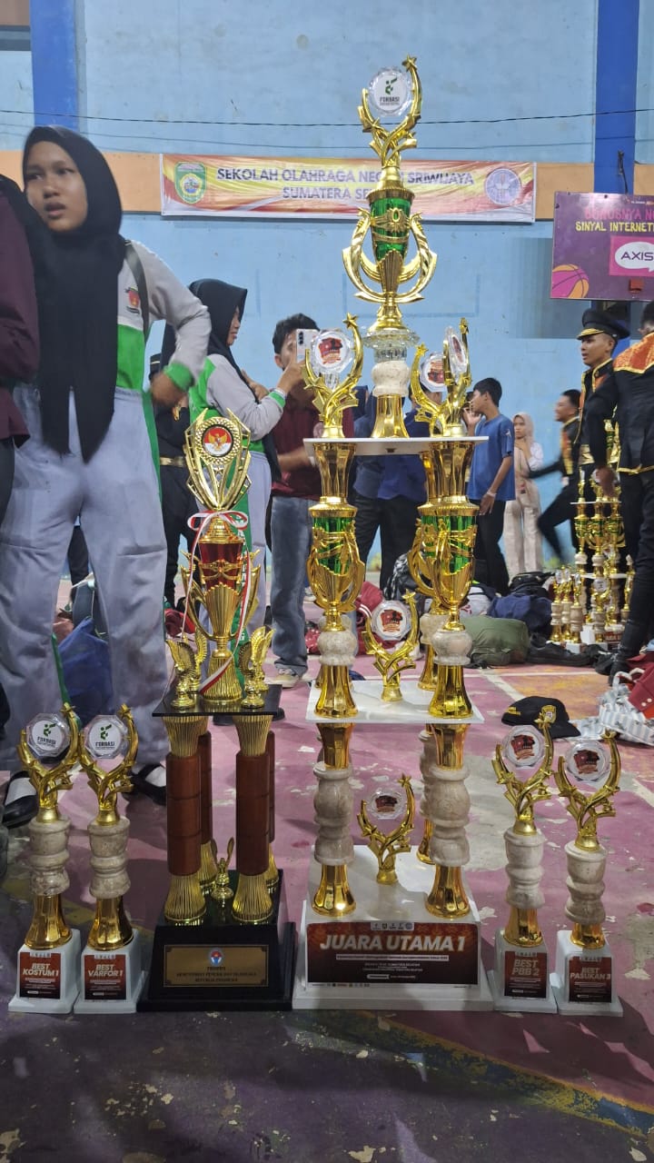 SMA Negeri 11 Palembang Membawa Nama Baik Sumsel Dengan Meraih Juara Umum 1 Di Kejurda 2025